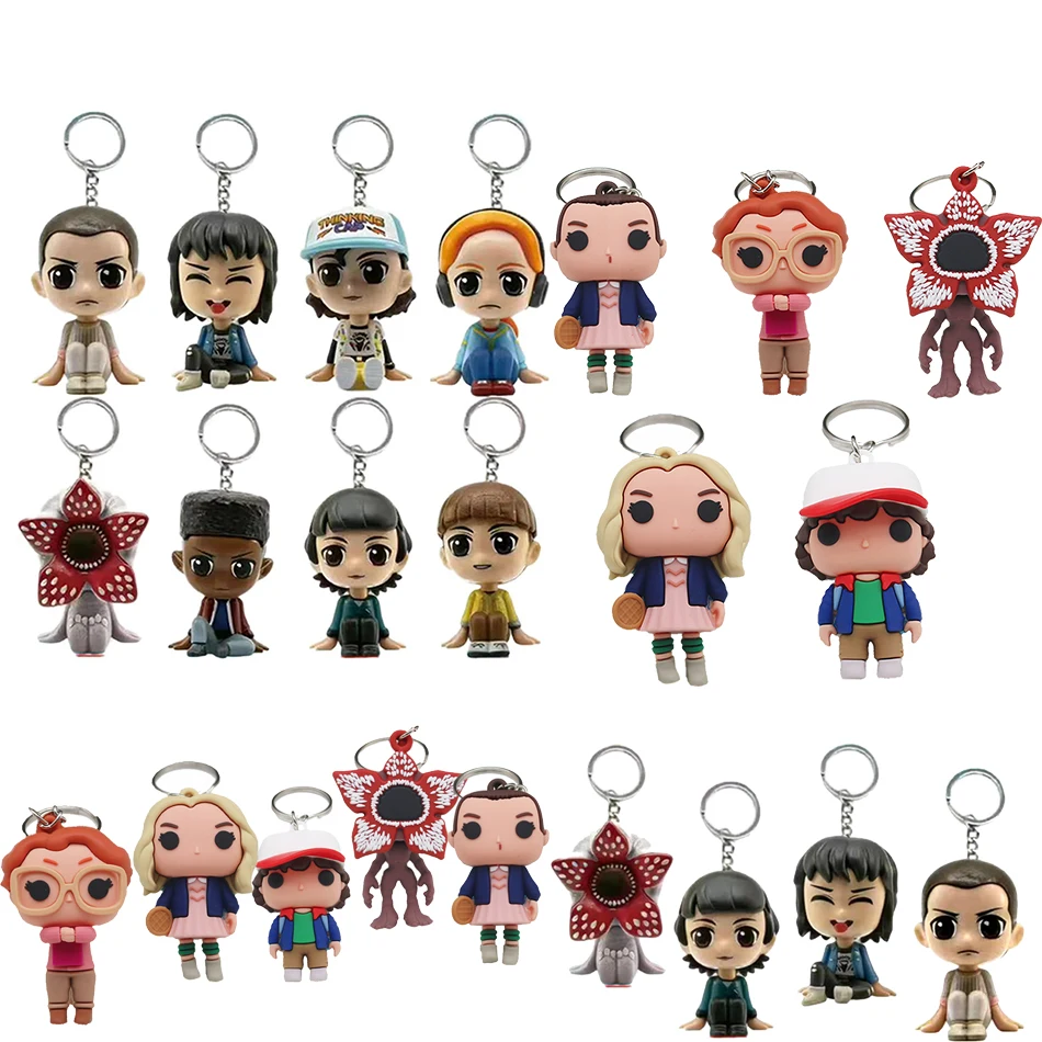 Best Seller13 Styles Weird Keychain Dustin Barb Steve Demogorgon Action Figures Toys THINGS
Best Seller13 Styles Weird Keychain Dustin Barb Steve Demogorgon Action Figures Toys THINGS