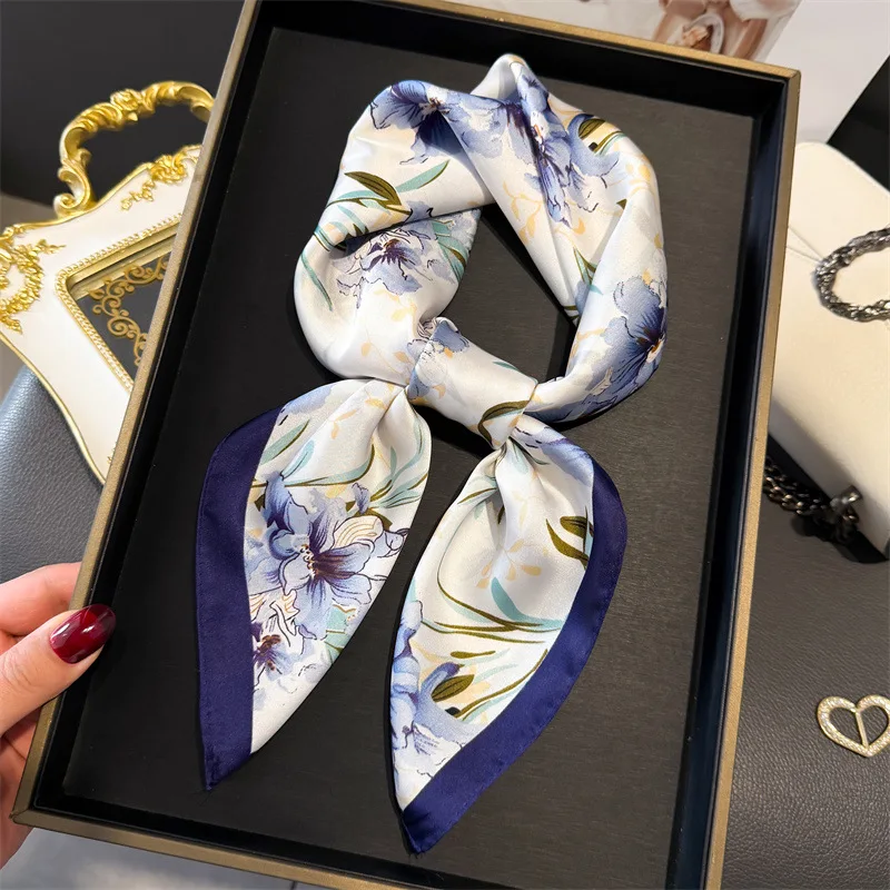 Scarf For Women Spring Summer Soft Satin Square Scarf Decoration Bandanna Fashion Print Neckerchief Luxury Headband Hijab
Scarf For Women Spring Summer Soft Satin Square Scarf Decoration Bandanna Fashion Print Neckerchief Luxury Headband Hijab