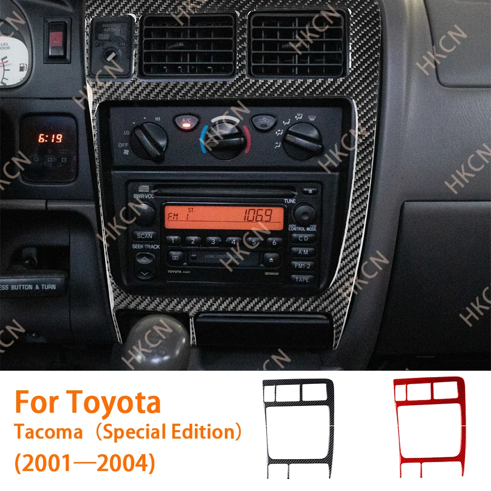 Carbon Fiber Console CD Radio AC Panel Car Accessories Interior Cover Trim Sticker For Toyota Tacoma 2001—2004—Special Edition
Carbon Fiber Console CD Radio AC Panel Car Accessories Interior Cover Trim Sticker For Toyota Tacoma 2001—2004—Special Edition