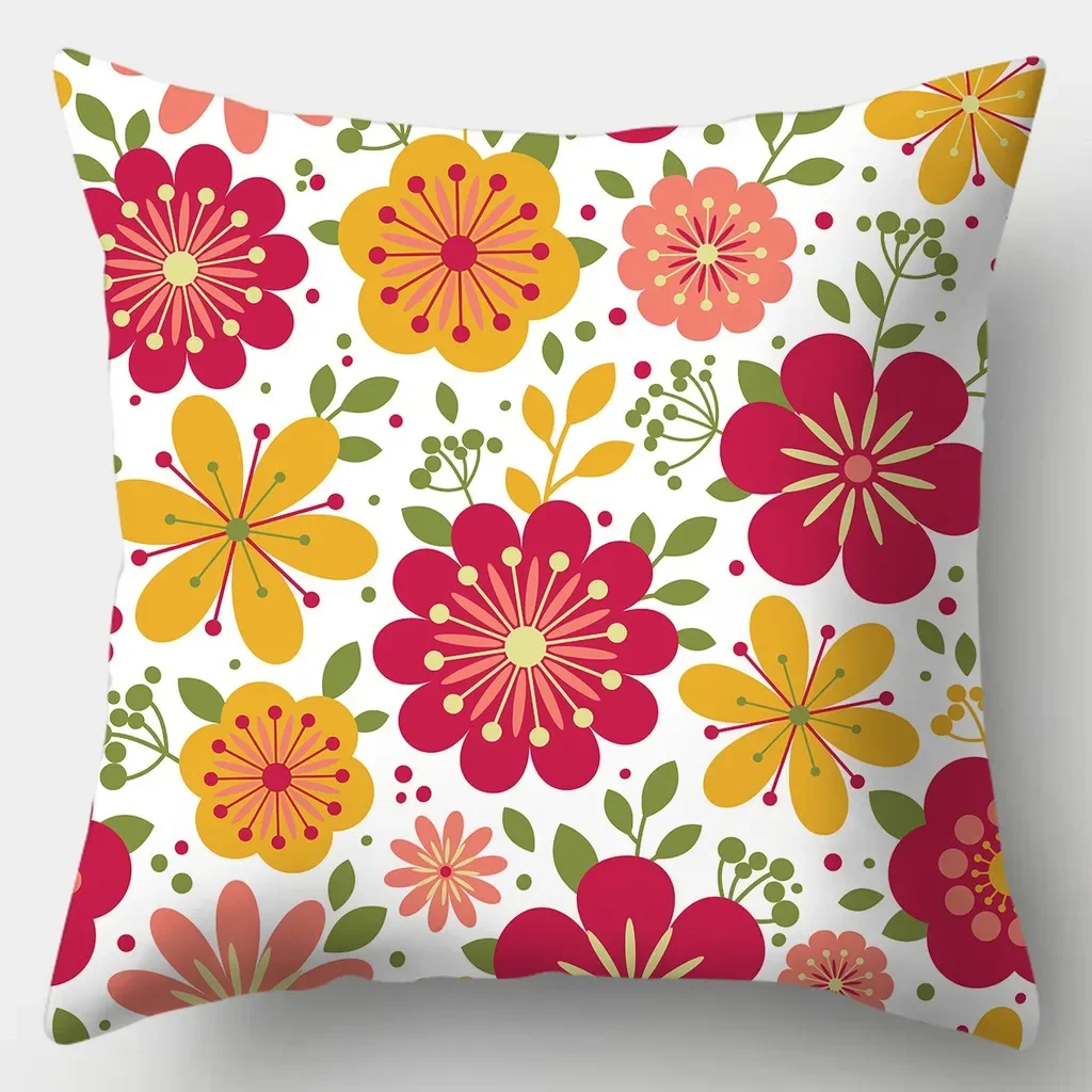 Flower Pillowcase 45cmX45cm Square Sofa Pillow Cover Watercolor Flowers Cushion cover
Flower Pillowcase 45cmX45cm Square Sofa Pillow Cover Watercolor Flowers Cushion cover