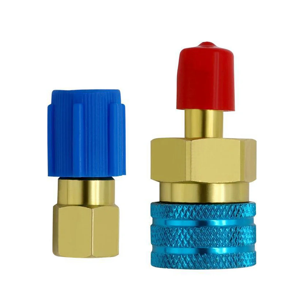 Quick Mount Copper Connector R1234yf R134a Car Air Conditioner Adding Fluorine High /Low Pressure Joints Charging Valve Parts
Quick Mount Copper Connector R1234yf R134a Car Air Conditioner Adding Fluorine High /Low Pressure Joints Charging Valve Parts