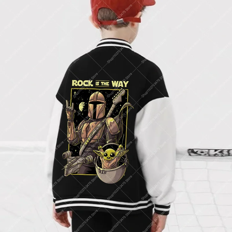 Cartoon Cute Hoodie Coat Spring Autumn Clothes Long Sleeve Top Anime Star Wars Casual Baseball Jacket Fashion Varsity Jackets
Cartoon Cute Hoodie Coat Spring Autumn Clothes Long Sleeve Top Anime Star Wars Casual Baseball Jacket Fashion Varsity Jackets