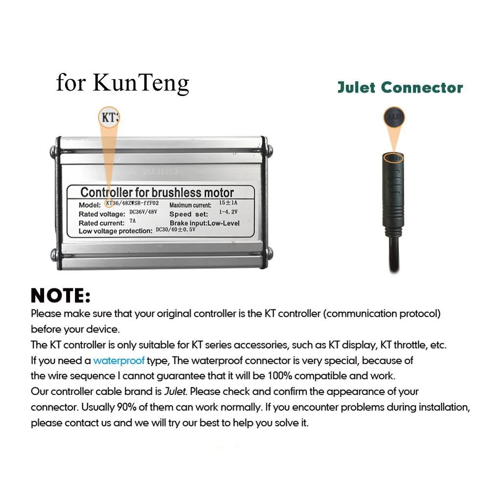 DC 36V 48V Controller Brushless Motor Controller Lightweight Design Low Voltage Protection Maximum Current 15V
DC 36V 48V Controller Brushless Motor Controller Lightweight Design Low Voltage Protection Maximum Current 15V