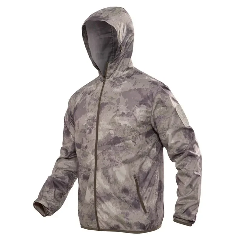 Hot Sale Men Summer Tactical Jacket Outdoor Light Quick Drying Camping Fishing Jacket Military Camo Hooded Sunscreen Clothing 35 S5e45be8f6371428ea0a426bc5dac9febV