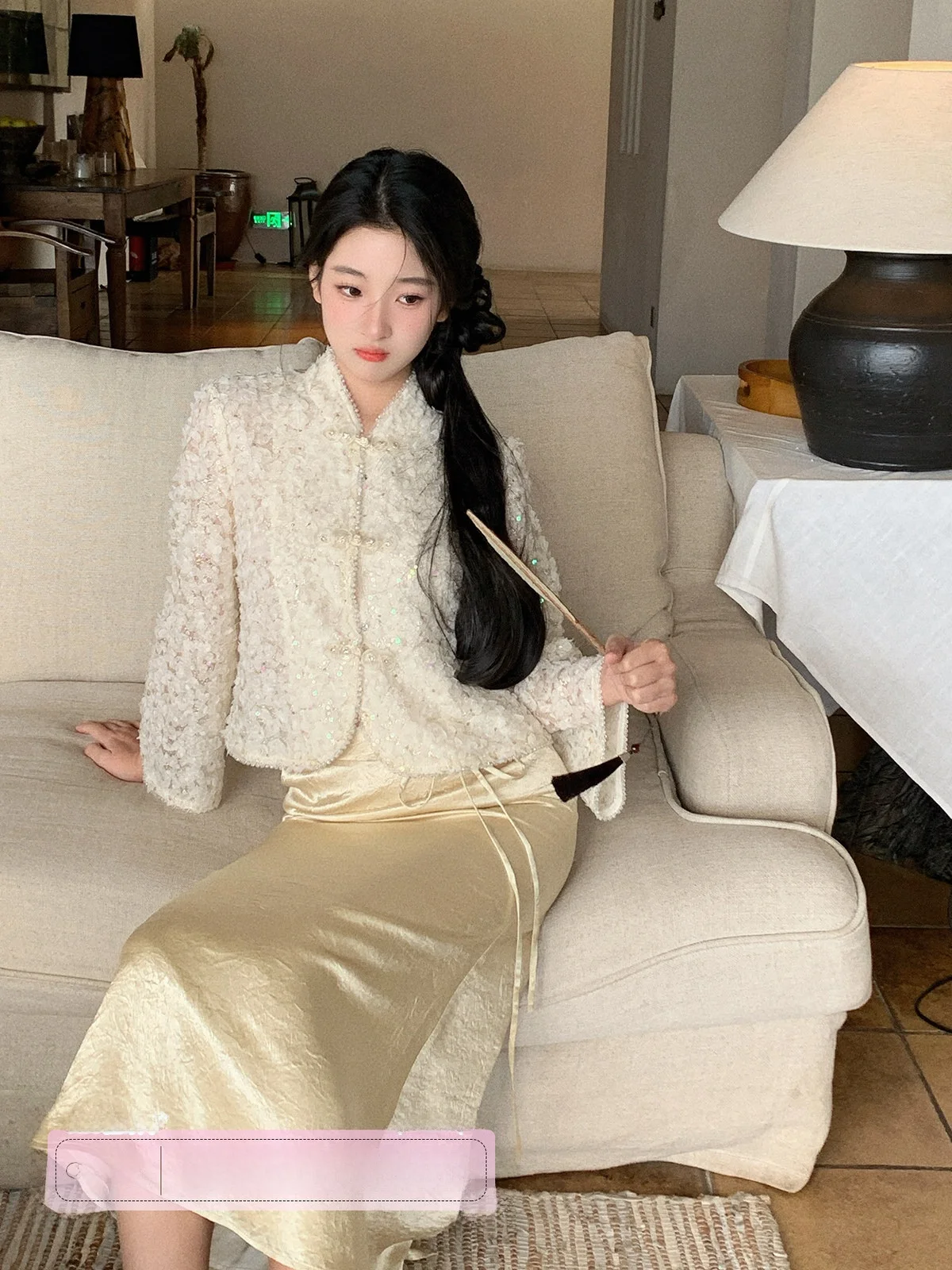 High Waist Loose Wide Leg Pants Satin Simple High-End Feeling Skirt for Women Daily Wear A-Line Skirt Pure Color
High Waist Loose Wide Leg Pants Satin Simple High-End Feeling Skirt for Women Daily Wear A-Line Skirt Pure Color