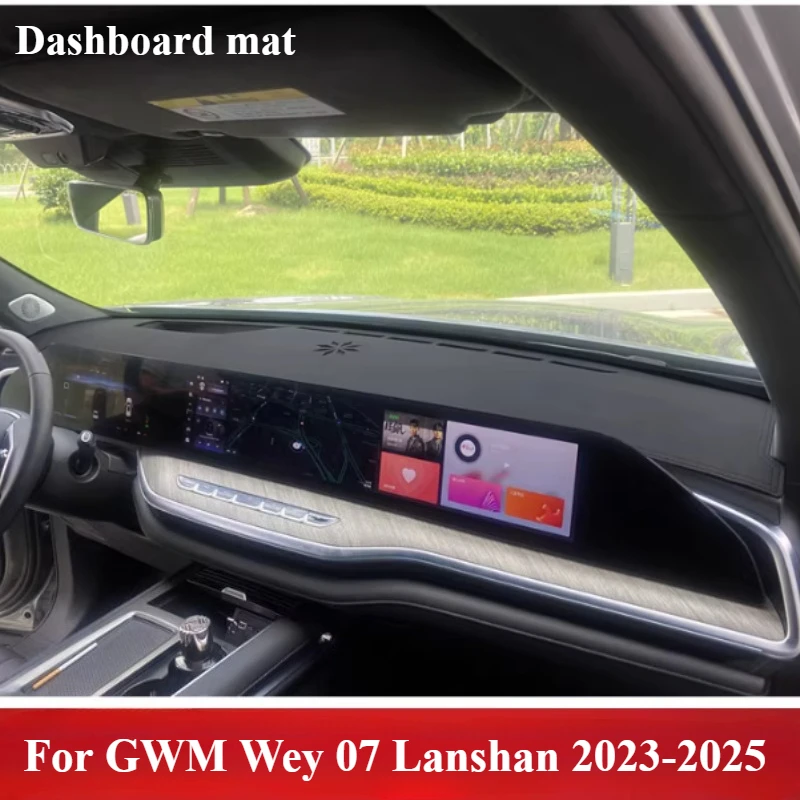 For GWM Wey 07 Lanshan 2023-2025 Car Leather Dashboard Mat Cover Avoid Light Pad Window Mat Sun Shade Instrument Panel Carpet
For GWM Wey 07 Lanshan 2023-2025 Car Leather Dashboard Mat Cover Avoid Light Pad Window Mat Sun Shade Instrument Panel Carpet