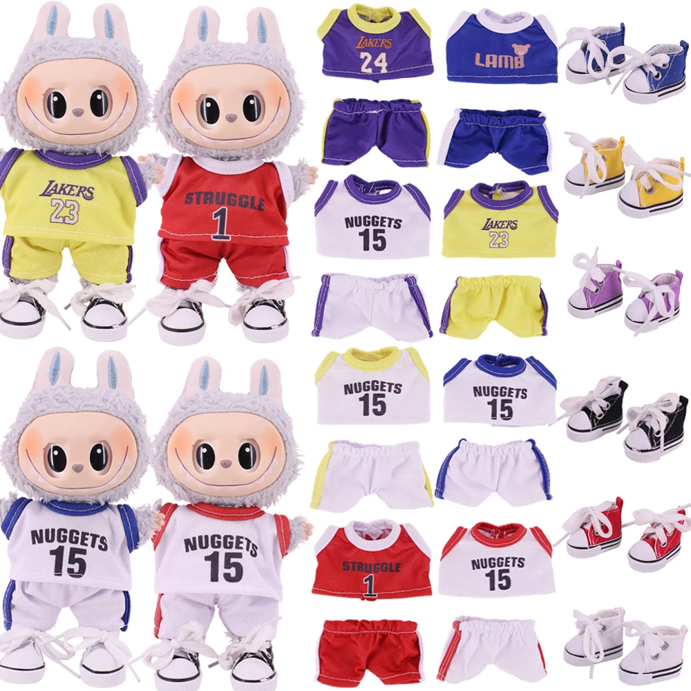 Doll Clothes For 15-17cm Labubu Doll Sportswear,Shoes Sets Doll Clothing Accessories,Football Uniform,Girl's Toy Festival Gift
Doll Clothes For 15-17cm Labubu Doll Sportswear,Shoes Sets Doll Clothing Accessories,Football Uniform,Girl's Toy Festival Gift
