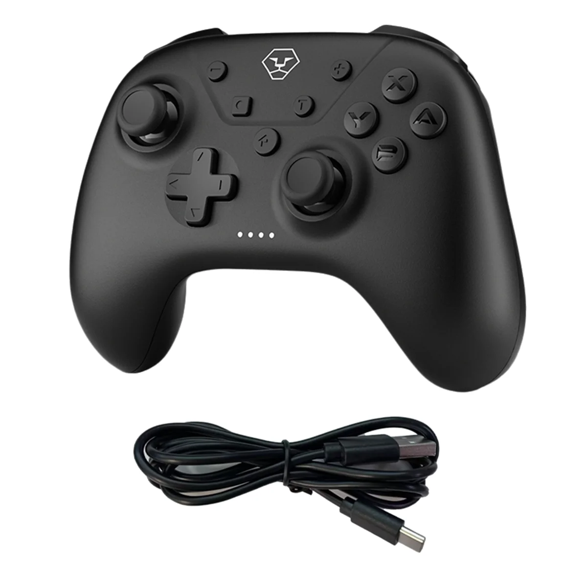 T06C-Aolion for Switch Bluetooth Gamepad 3-Mode Somatosensory Vibration Candy Colored Handle Black
T06C-Aolion for Switch Bluetooth Gamepad 3-Mode Somatosensory Vibration Candy Colored Handle Black