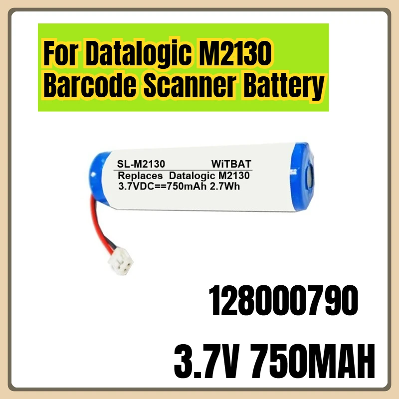 128000790 for Datalogic M2130 Barcode Scanner Battery 3.7V 750MAH
128000790 for Datalogic M2130 Barcode Scanner Battery 3.7V 750MAH