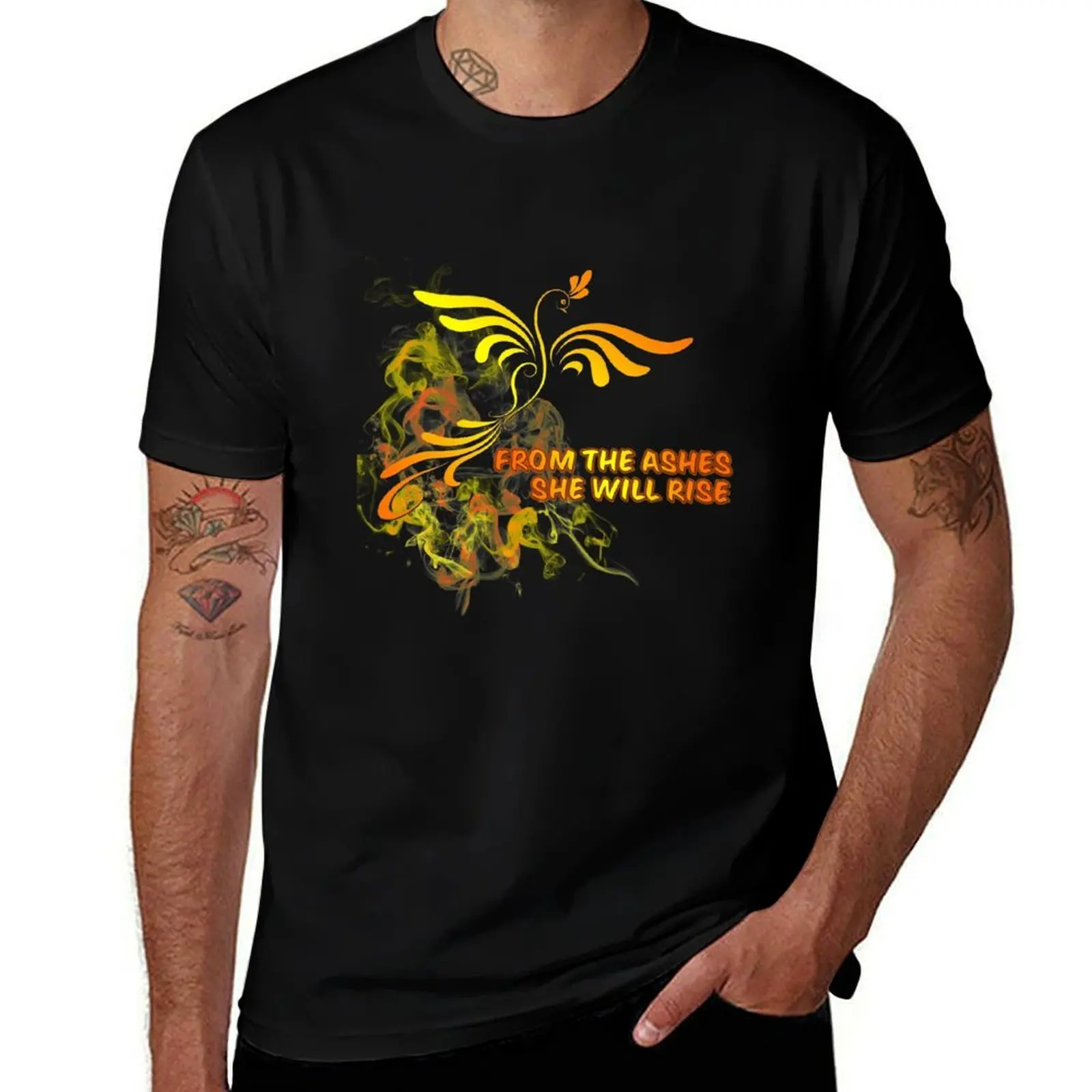 Phoenix from the Ashes T-Shirt t shirt man designer t shirts for man cotton funny T-Shirt
Phoenix from the Ashes T-Shirt t shirt man designer t shirts for man cotton funny T-Shirt