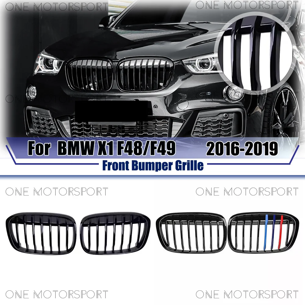 Single Line Style Glossy Black Front Bumper Grille Fit For BMW X1 F48 F49 2016-2019 Glossy M-Color Racing Grille Bumper Grilles
Single Line Style Glossy Black Front Bumper Grille Fit For BMW X1 F48 F49 2016-2019 Glossy M-Color Racing Grille Bumper Grilles