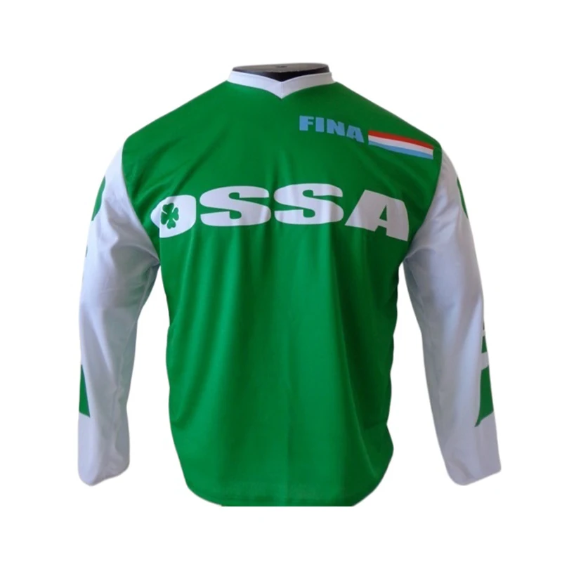 ossa motorcycle jersey men's long-sleeved T-shirt 100% polyester breathable retro jersey DH BMX mountain bike enduro shirt
ossa motorcycle jersey men's long-sleeved T-shirt 100% polyester breathable retro jersey DH BMX mountain bike enduro shirt