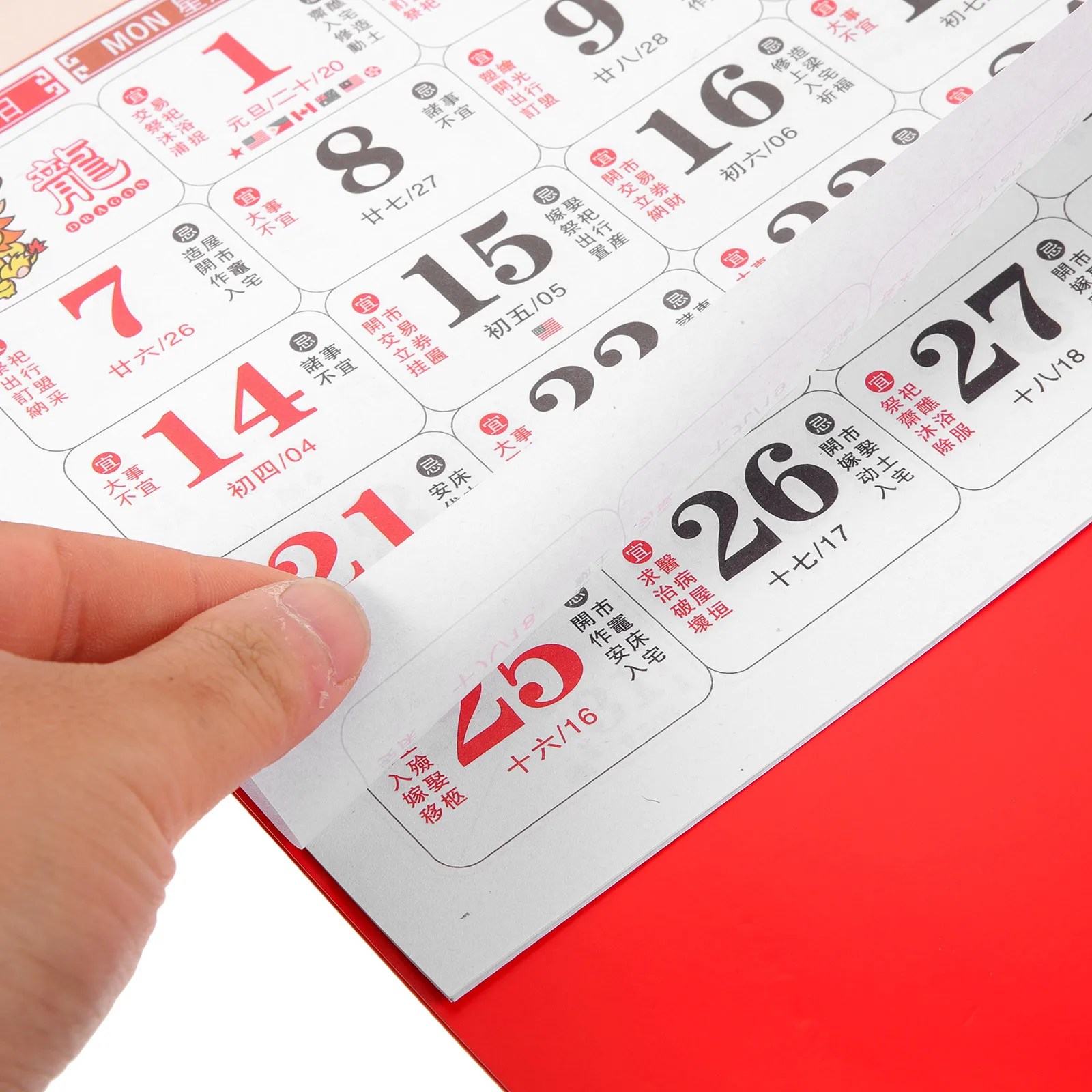 2024 Rabbit Year Wall Calendar Chinese Style Hanging Calendar for Home Office Traditional Daily Monthly Planner Thick Paper
2024 Rabbit Year Wall Calendar Chinese Style Hanging Calendar for Home Office Traditional Daily Monthly Planner Thick Paper