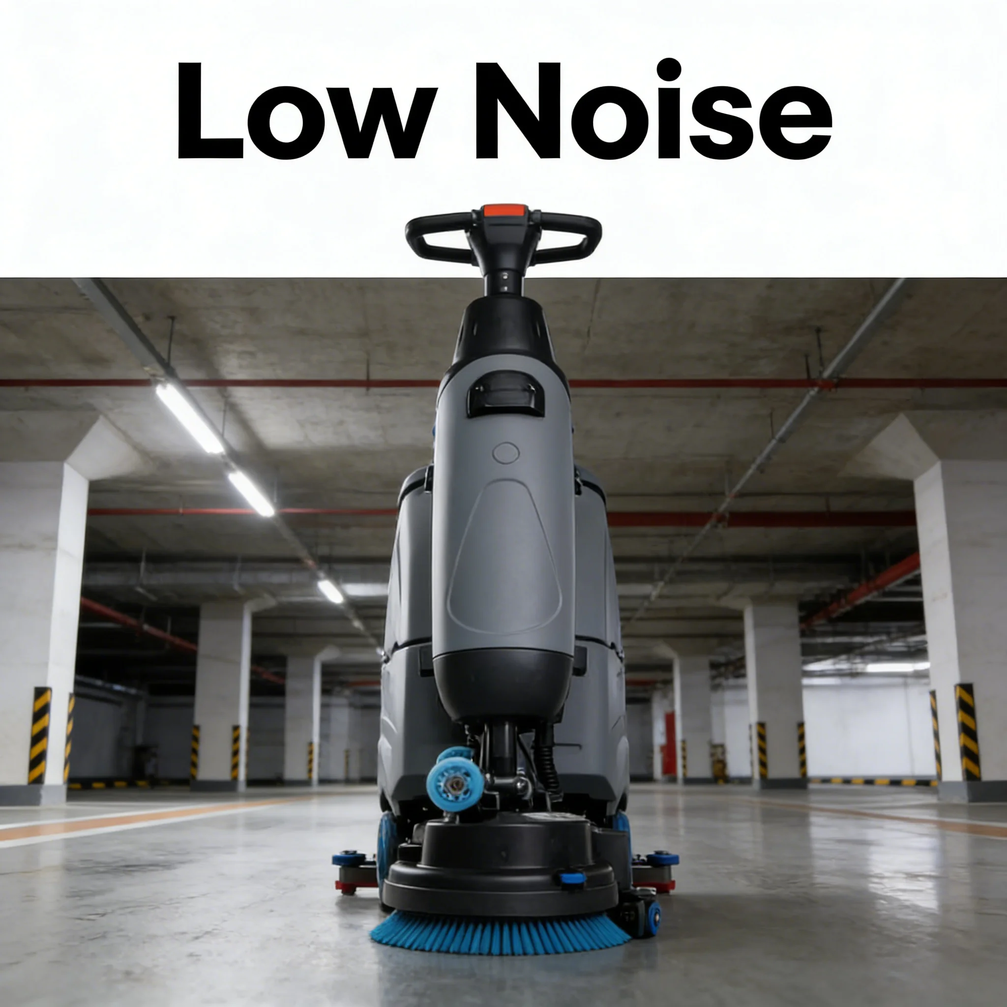 Walk Behind Floor Scrubber for Airport Lounge High Traffic Floor 55L Dual Tank Automatic Scrubber Dryer Hand Push
Walk Behind Floor Scrubber for Airport Lounge High Traffic Floor 55L Dual Tank Automatic Scrubber Dryer Hand Push