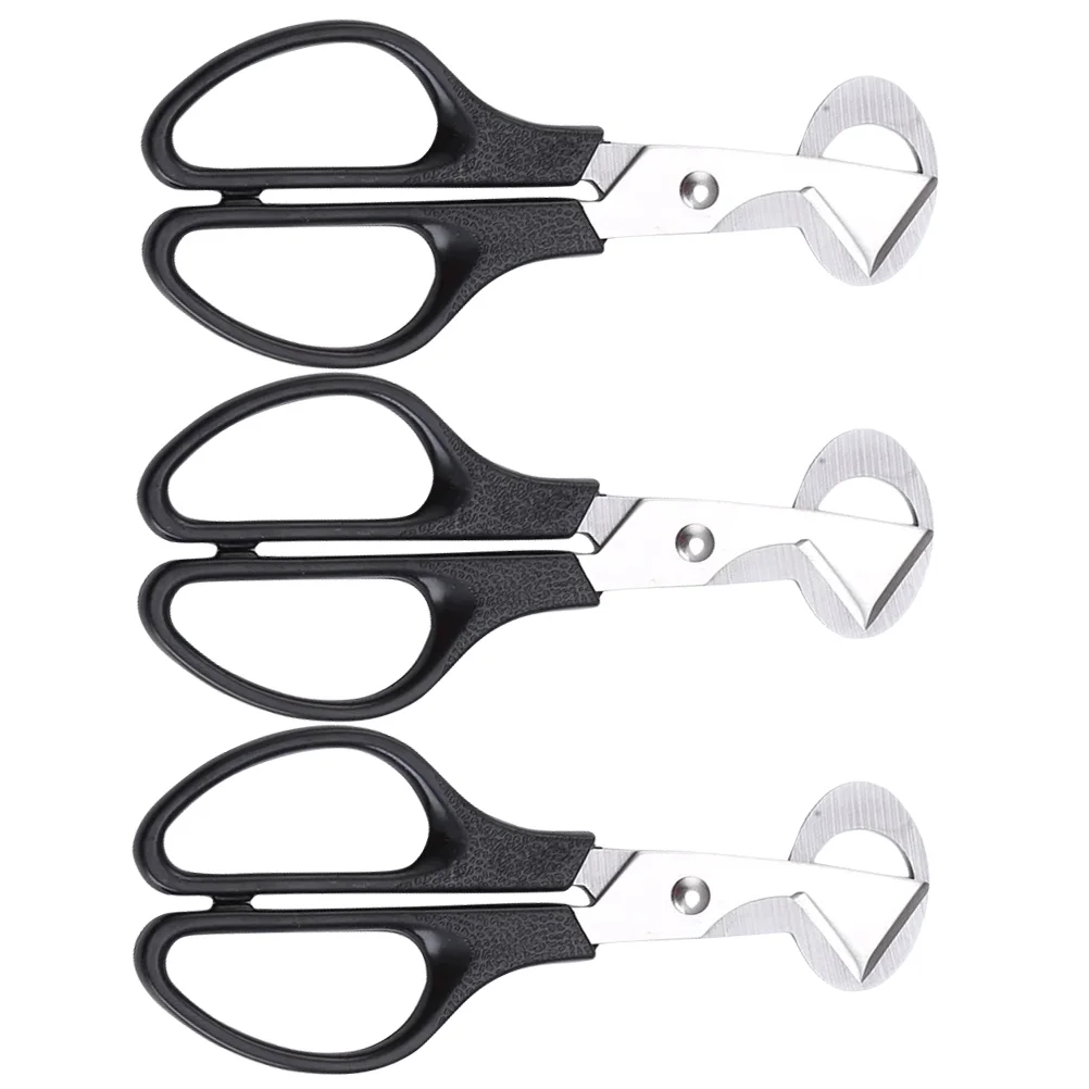 3 Pcs Black Quail Egg Scissors Stainless Steel Eggshell Cutter Kitchen Shears Egg Open Tools Dining Bar Accessories
3 Pcs Black Quail Egg Scissors Stainless Steel Eggshell Cutter Kitchen Shears Egg Open Tools Dining Bar Accessories