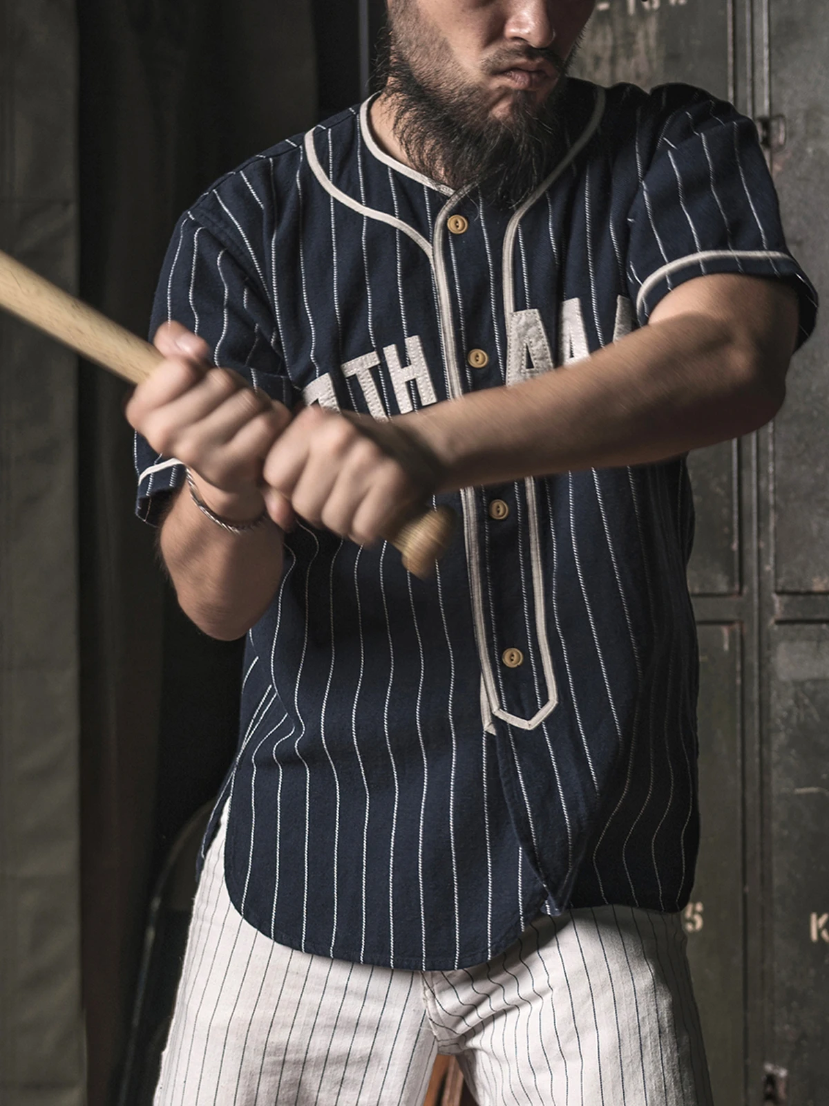 Red Bronson Baseball irt Men's ort Sve Cotton Linen Blend Retro Blue Stripes Summer Slim Fit Casual irt
Red Bronson Baseball irt Men's ort Sve Cotton Linen Blend Retro Blue Stripes Summer Slim Fit Casual irt