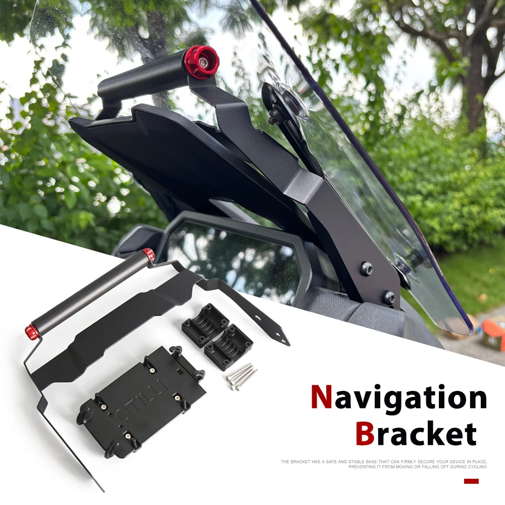 TMAX Motorcycle Stand Holder Mobile Phone Navigation Bracket Support For YAMAHA T-MAX 560 TMAX 560 2025 Windshield Bracket
TMAX Motorcycle Stand Holder Mobile Phone Navigation Bracket Support For YAMAHA T-MAX 560 TMAX 560 2025 Windshield Bracket