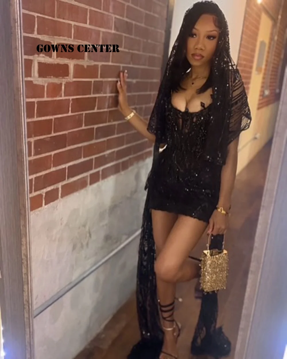 Black Rhinestone Aso Ebi Prom Dresses Strapless With Cape Mermaid African Elegant Mini Cocktail Dress Homecoming Customized
Black Rhinestone Aso Ebi Prom Dresses Strapless With Cape Mermaid African Elegant Mini Cocktail Dress Homecoming Customized