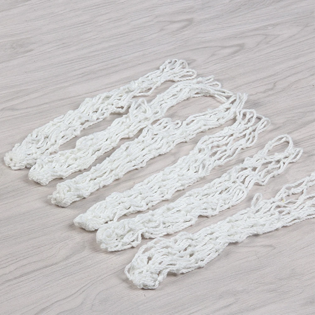 6 Pcs Billiard Nets Billiards Sub-mesh Bag Pool Table Snooker Pockets White Bags 
6 Pcs Billiard Nets Billiards Sub-mesh Bag Pool Table Snooker Pockets White Bags