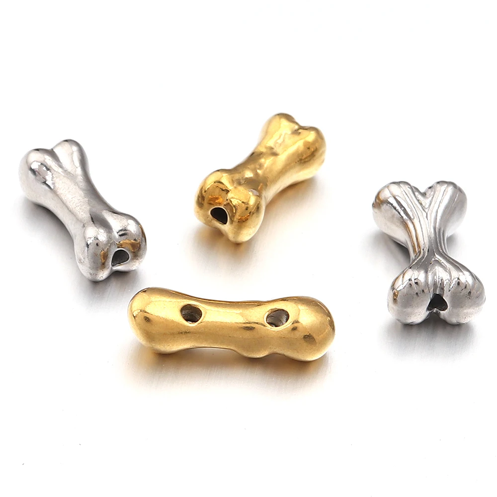 5pcs Bone Shaped Metal Colored Stainless Steel Bead for DIY Bracelet Necklace Accessory Material Wholesale
5pcs Bone Shaped Metal Colored Stainless Steel Bead for DIY Bracelet Necklace Accessory Material Wholesale