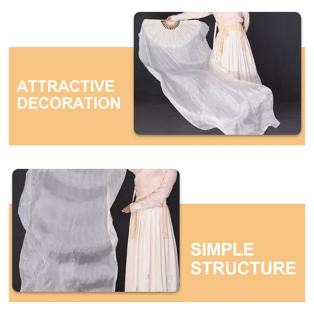 Long Silk For Dance Mixed Color Lightweight Folding Fan Stage Performance Square Dancing Belly Dance Practice
Long Silk For Dance Mixed Color Lightweight Folding Fan Stage Performance Square Dancing Belly Dance Practice
