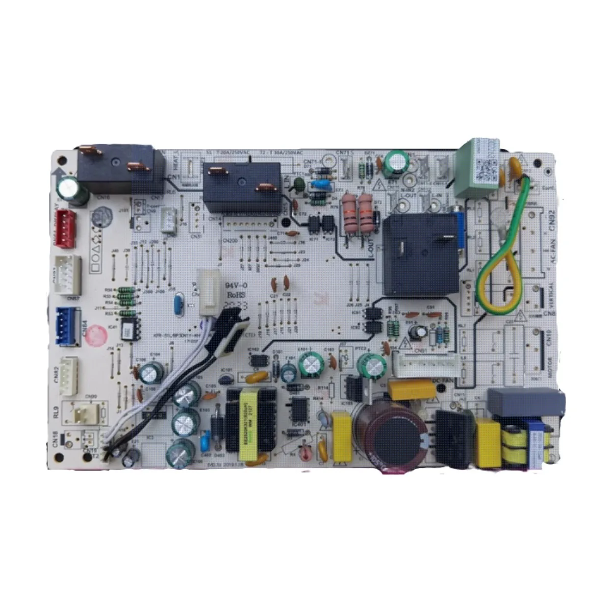 Новая материнская плата внутреннего блока кондиционера Midea KFR-51/72L/BP3DN1Y-YA301(B2), материнская плата с переменной частотой
Новая материнская плата внутреннего блока кондиционера Midea KFR-51/72L/BP3DN1Y-YA301(B2), материнская плата с переменной частотой