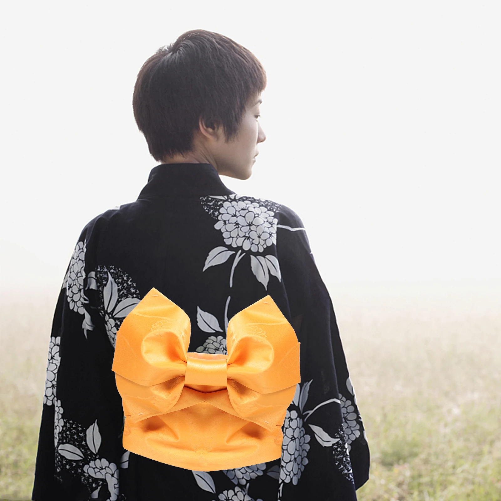 Japanese Kimono Belt Bow Design Comfortable Fabric Women Waistband Traditional Pattern Match Bathrobe Ceremony Sash
Japanese Kimono Belt Bow Design Comfortable Fabric Women Waistband Traditional Pattern Match Bathrobe Ceremony Sash