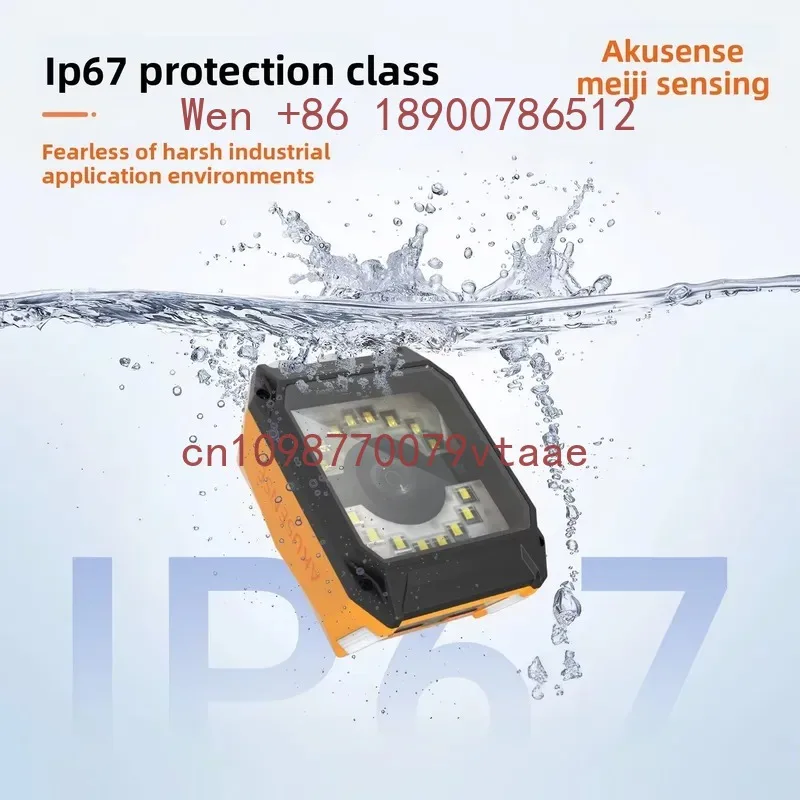 AKUSENSE VDS30 Intelligent Machine Vision Sensor Analog Output 120 Viewing Angle Forward Black White Image Recognition
AKUSENSE VDS30 Intelligent Machine Vision Sensor Analog Output 120 Viewing Angle Forward Black White Image Recognition