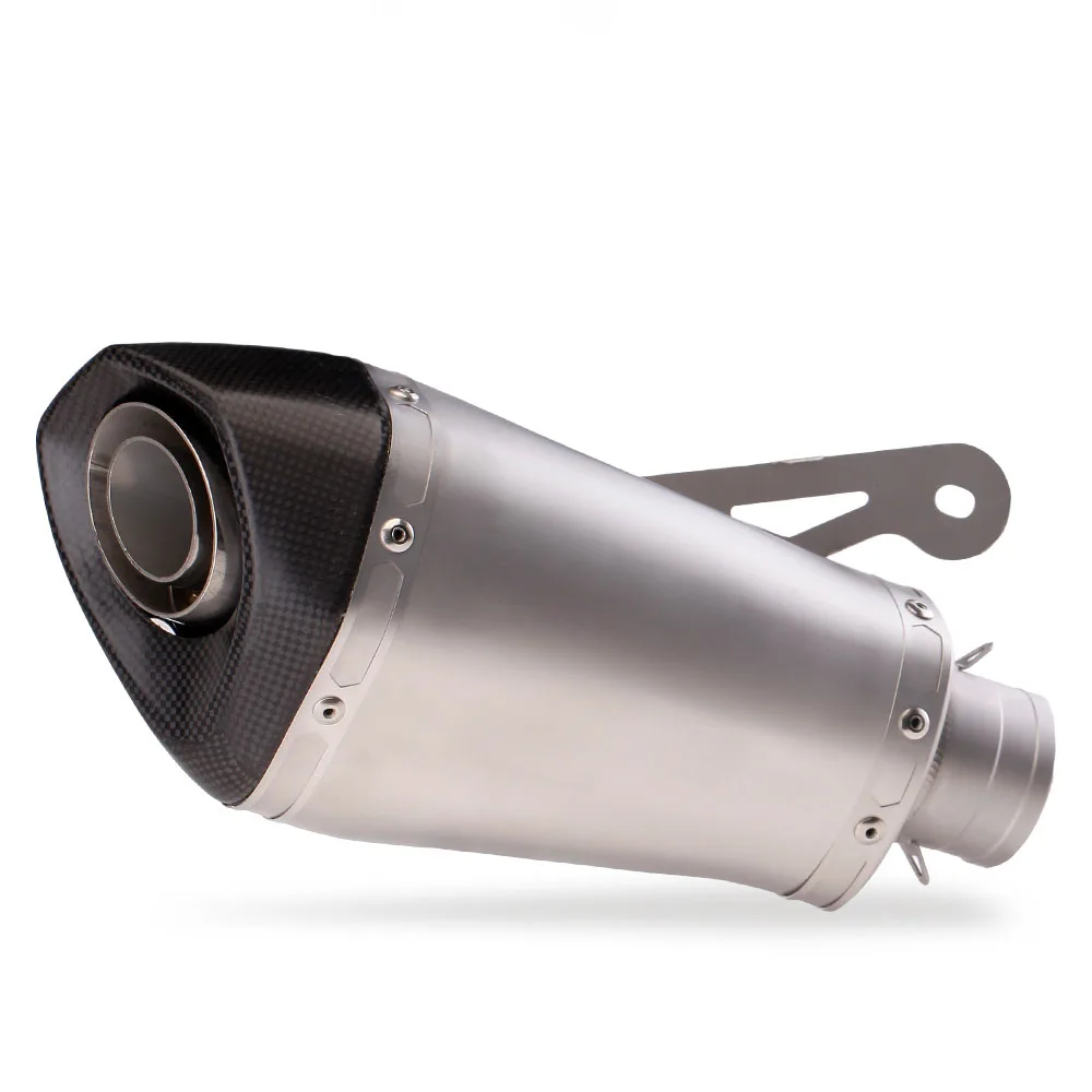 51MM Motorcycle Exhaust Carbon Fiber Muffler with DB Killer for S1000RR S1000R
51MM Motorcycle Exhaust Carbon Fiber Muffler with DB Killer for S1000RR S1000R