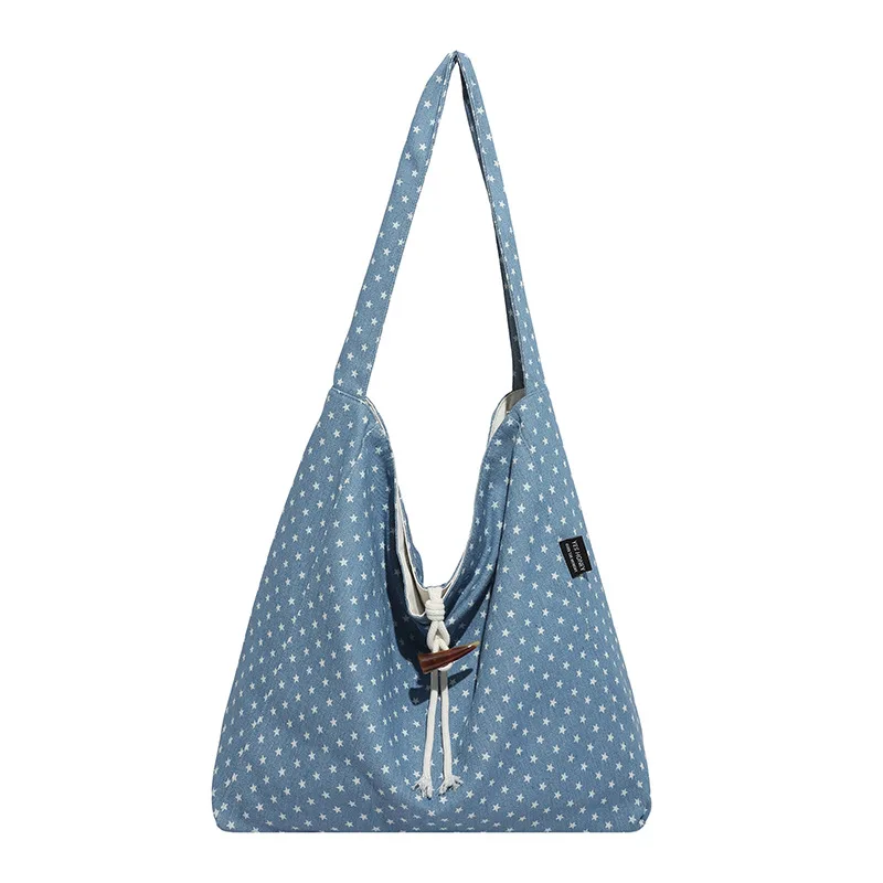 Korean-style minimalist star-dot tote bag for women, new large-capacity shoulder handbag, college-style commuter bag
Korean-style minimalist star-dot tote bag for women, new large-capacity shoulder handbag, college-style commuter bag