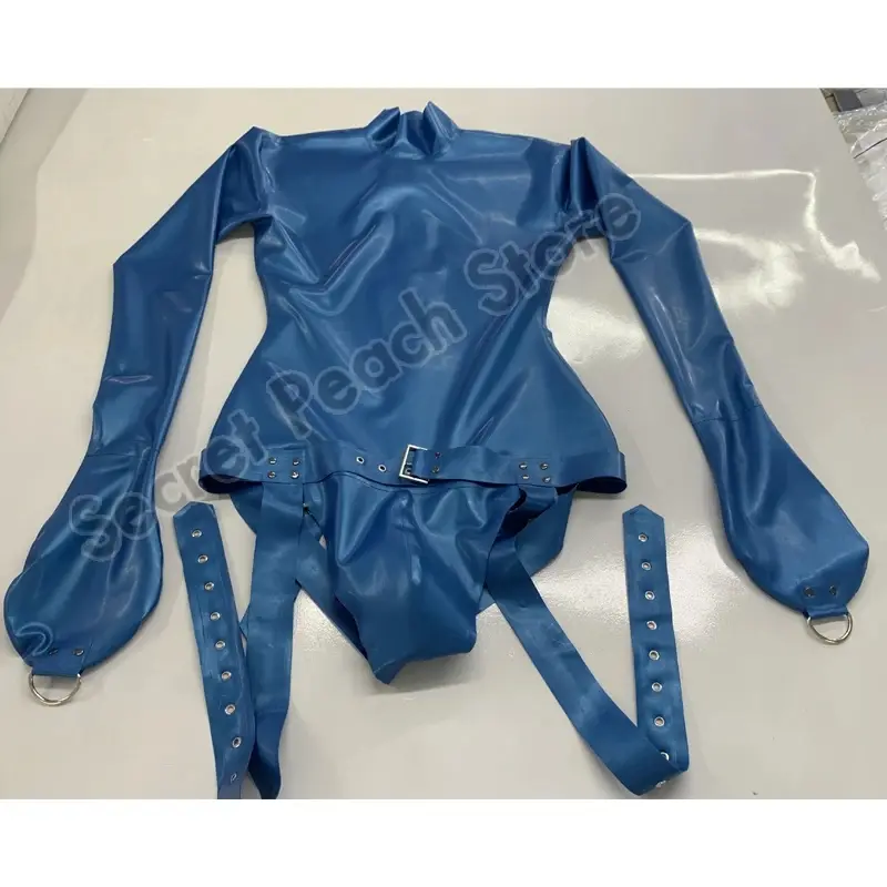 Sexy Latex Bodysuit Unisex Rubber F