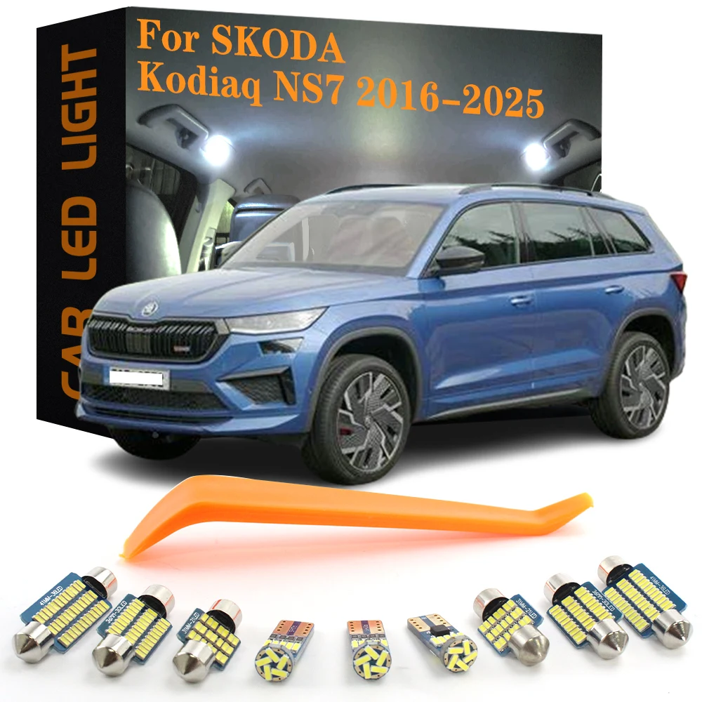 9pcs Car Accessories LED Interior Lights Canbus No Error For Skoda Kodiaq NS7 2016 2017 2018 2019 2020 2021 2022 2023 2024 2025
9pcs Car Accessories LED Interior Lights Canbus No Error For Skoda Kodiaq NS7 2016 2017 2018 2019 2020 2021 2022 2023 2024 2025