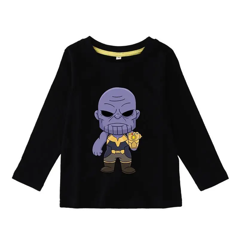 Avengers Thanos Long Sleeve Tee for Kids, Cotton Casual Boys’ Base Layer Shirt Superhero Style New Arrival
Avengers Thanos Long Sleeve Tee for Kids, Cotton Casual Boys’ Base Layer Shirt Superhero Style New Arrival