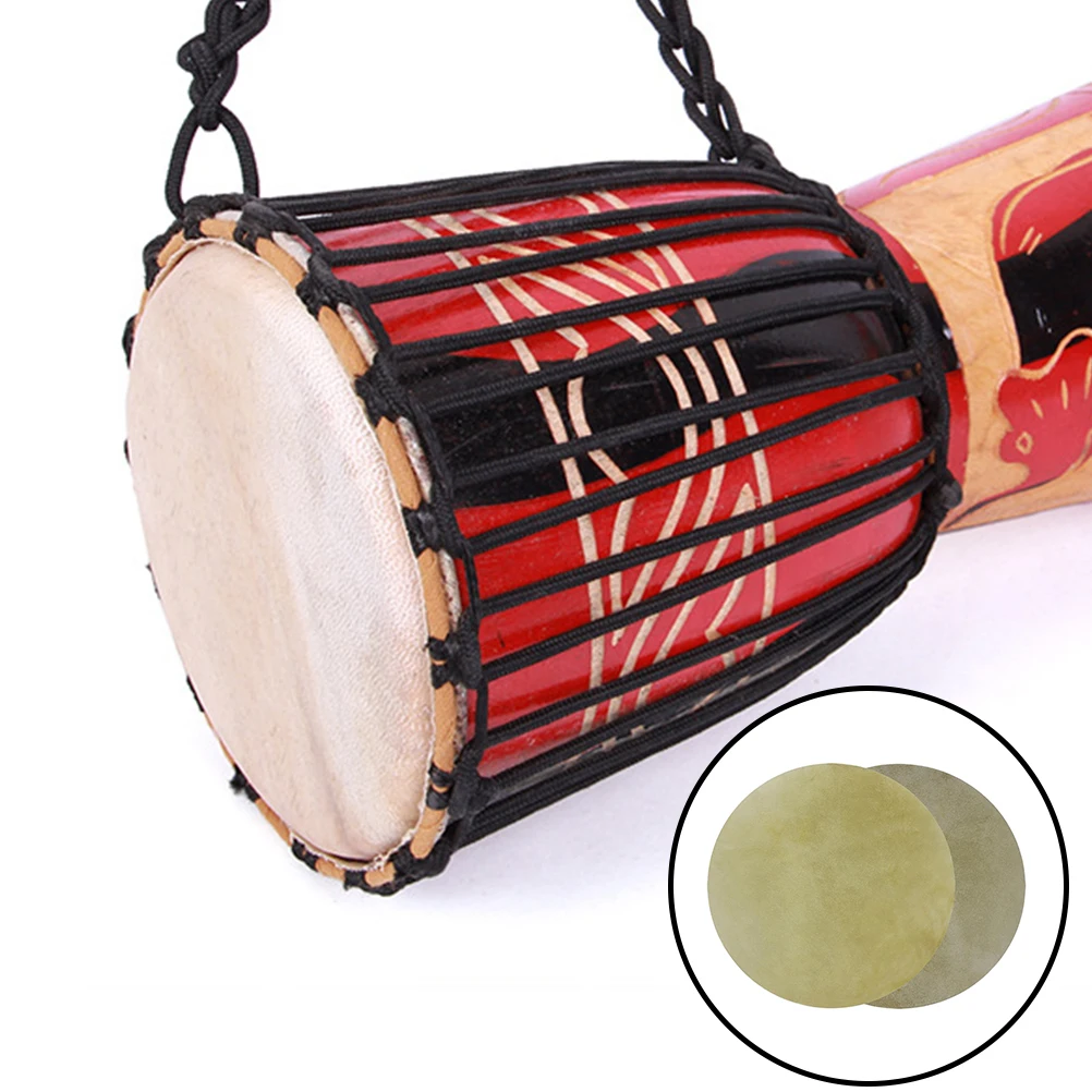 2 Pcs Goat Skin Drum Heads 31cm Diameter Round Shape Replacement Accessories for Percussion Instruments Natural
2 Pcs Goat Skin Drum Heads 31cm Diameter Round Shape Replacement Accessories for Percussion Instruments Natural
