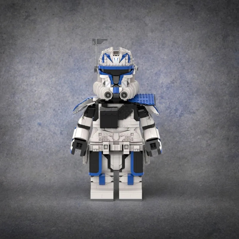 2045 шт. MOC Captain Rex Phasesd 2 Megafigure Building Blocks, ограниченная серия, креативный DIY, идеальная модель фигурки Star Batter
2045 шт. MOC Captain Rex Phasesd 2 Megafigure Building Blocks, ограниченная серия, креативный DIY, идеальная модель фигурки Star Batter