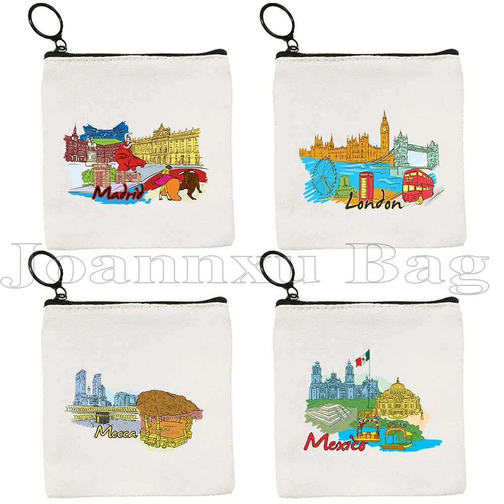 Milan Madrid London Lisbon Kiev Jerusalem Jakarta Florence Edinburgh Kiev Frankfurt Coin Purse Key Case Small Bag Wallet Pouch
Milan Madrid London Lisbon Kiev Jerusalem Jakarta Florence Edinburgh Kiev Frankfurt Coin Purse Key Case Small Bag Wallet Pouch