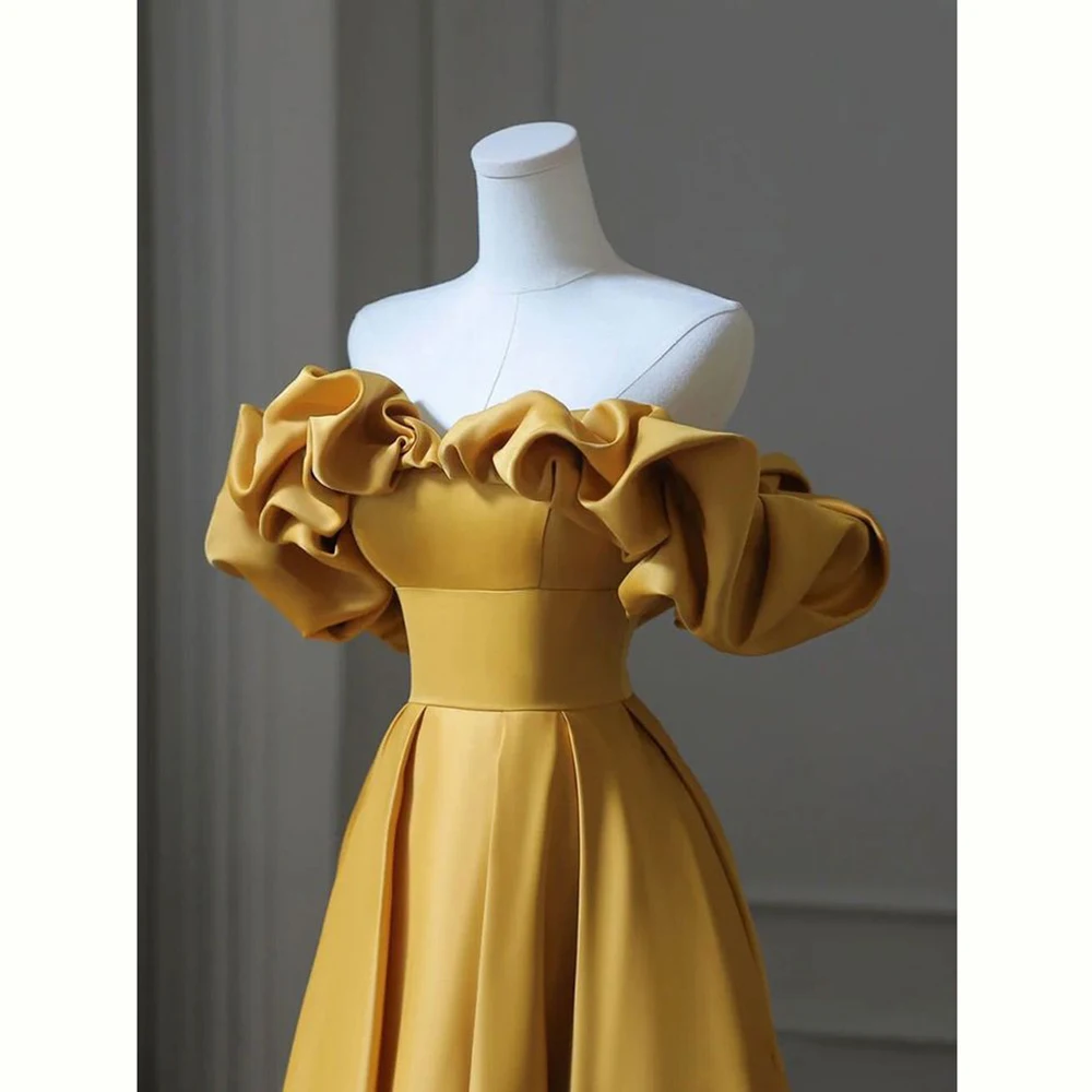 Elegant Yellow Blue Pretty Women Prom Dress Floor Length A-Line Sleeveless High Quality Formal Occasion Banquet Party Gowns
Elegant Yellow Blue Pretty Women Prom Dress Floor Length A-Line Sleeveless High Quality Formal Occasion Banquet Party Gowns