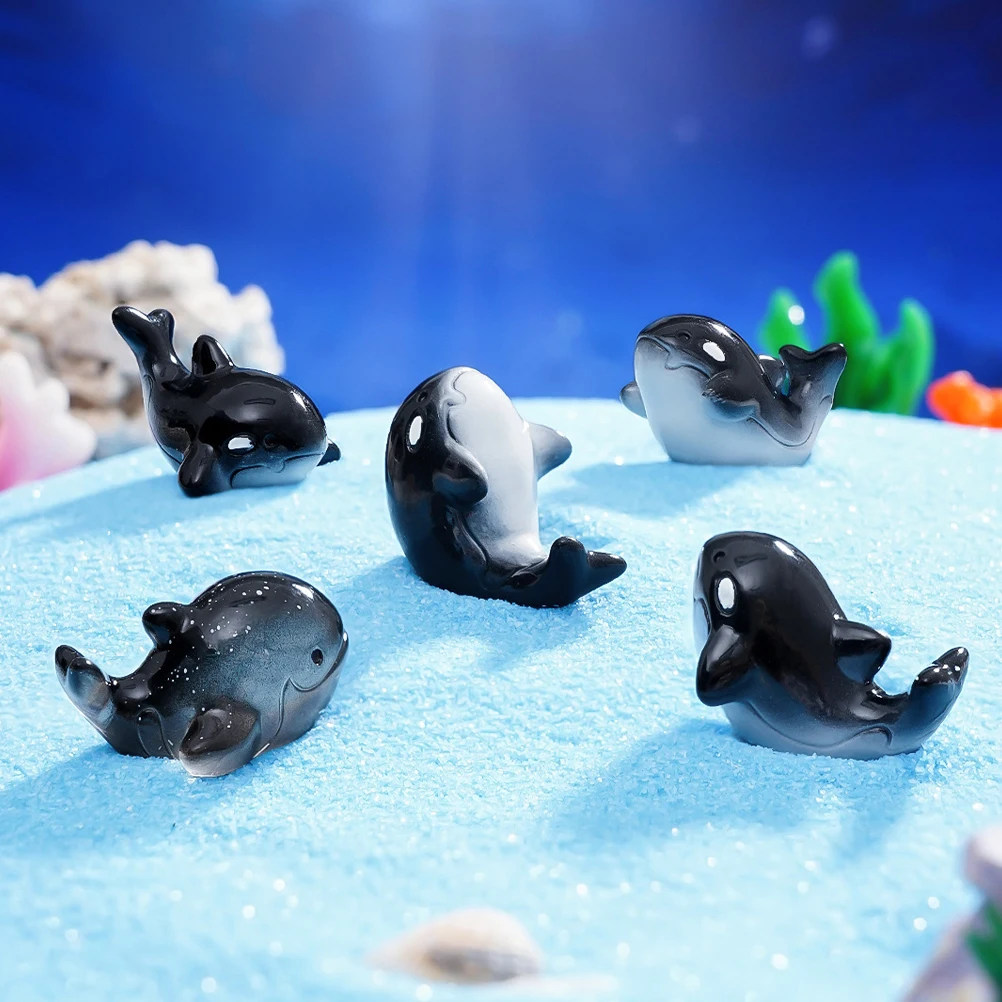 9pcs Shark Orca Figurines Mini Whale Dolphin Sculptures Resin Fish Tank Decor Accessories Creative Design
9pcs Shark Orca Figurines Mini Whale Dolphin Sculptures Resin Fish Tank Decor Accessories Creative Design