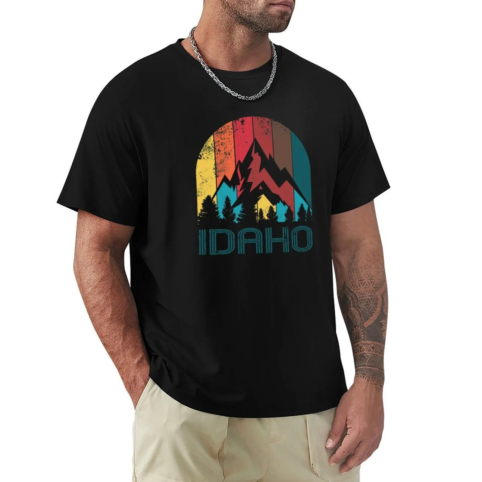 Retro Idaho Design for Men Women and Kids T-Shirt T-shirts man plain korean fashion mens graphic t-shirts hip hop
Retro Idaho Design for Men Women and Kids T-Shirt T-shirts man plain korean fashion mens graphic t-shirts hip hop