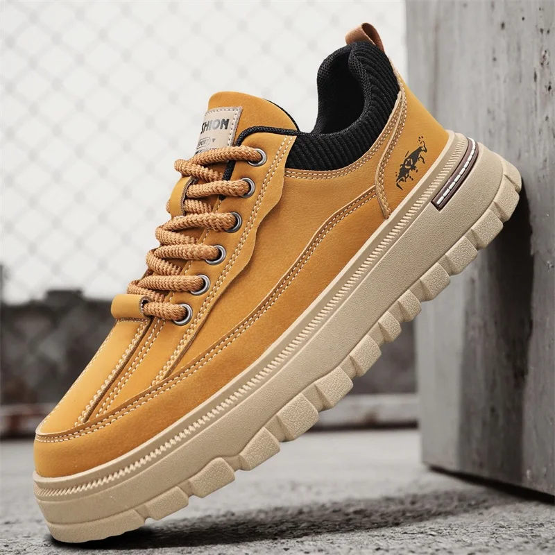 Work Shoes for Men - Autumn Outdoor Casual, Durable Thick-soled Sports Shoes, Student Casual Soft-soled Anti-slip Shoes
Work Shoes for Men - Autumn Outdoor Casual, Durable Thick-soled Sports Shoes, Student Casual Soft-soled Anti-slip Shoes