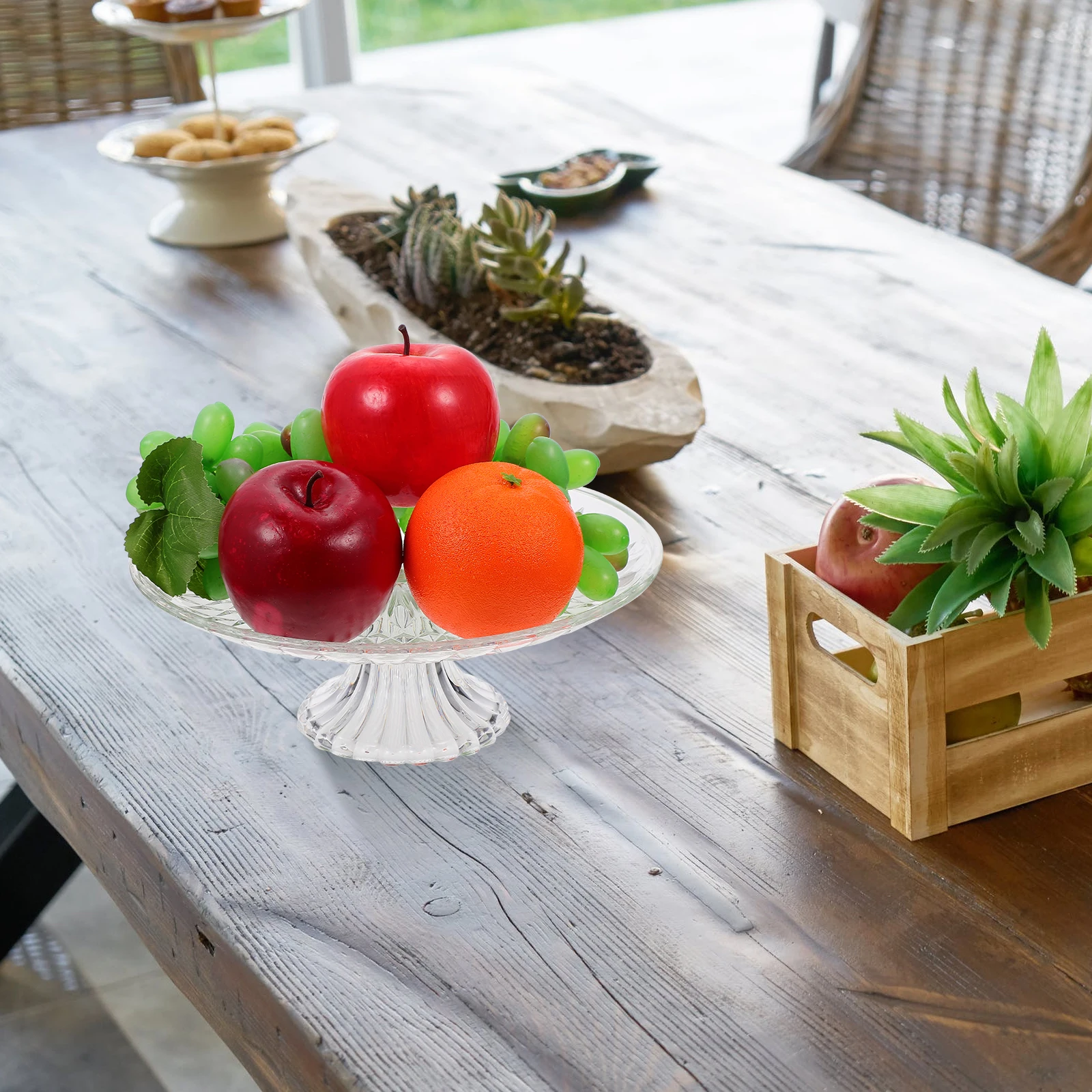 1Pc 25cm Transparent Acrylic Fruit Plate Home Hotel Ktv Party Wedding Display Stand Dessert Bowl Tableware Kit
1Pc 25cm Transparent Acrylic Fruit Plate Home Hotel Ktv Party Wedding Display Stand Dessert Bowl Tableware Kit