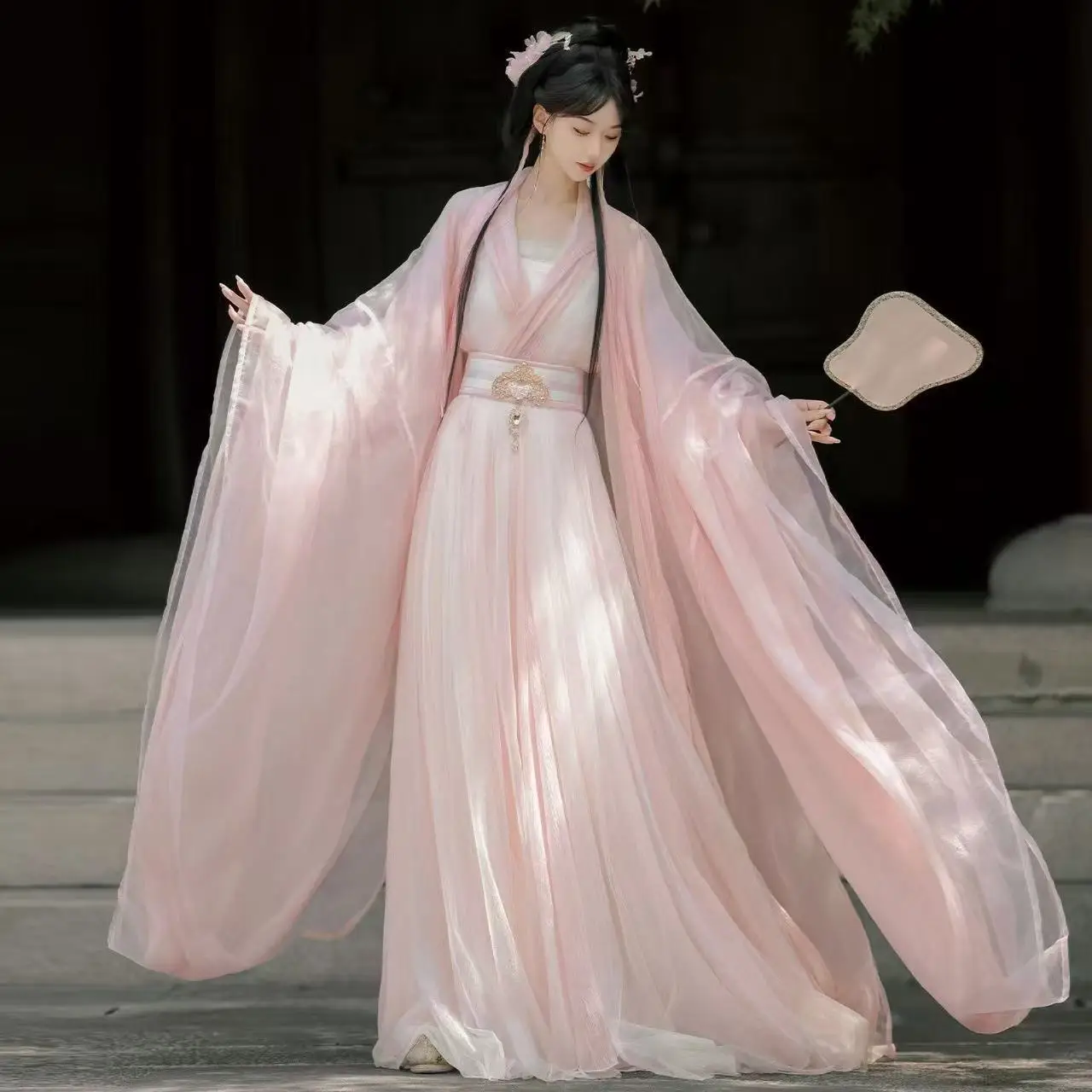 Chinese Warrior States Period Hanfu Women's Traditional Tang Dynasty Pink Dress Carnival Hawaii Party Stage Dance Outfits Plus
Chinese Warrior States Period Hanfu Women's Traditional Tang Dynasty Pink Dress Carnival Hawaii Party Stage Dance Outfits Plus