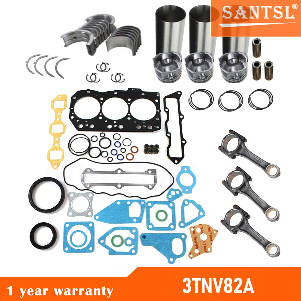 Overhaul Rebuild Kit 3TNV82A Connecting Rod For Yanmar Engine VIO27-5 Auto Parts
Overhaul Rebuild Kit 3TNV82A Connecting Rod For Yanmar Engine VIO27-5 Auto Parts