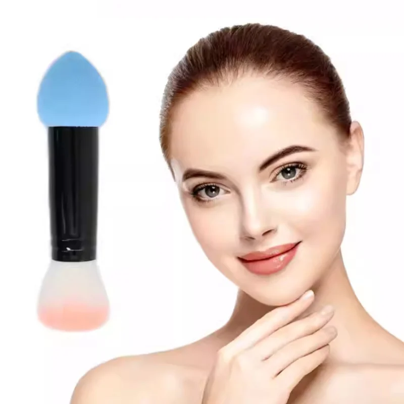 Кисть для пудры с двойной головкой и спонжем, набор косметических спонжей для пудры (для сухого и влажного нанесения), спонж для консилера
Кисть для пудры с двойной головкой и спонжем, набор косметических спонжей для пудры (для сухого и влажного нанесения), спонж для консилера