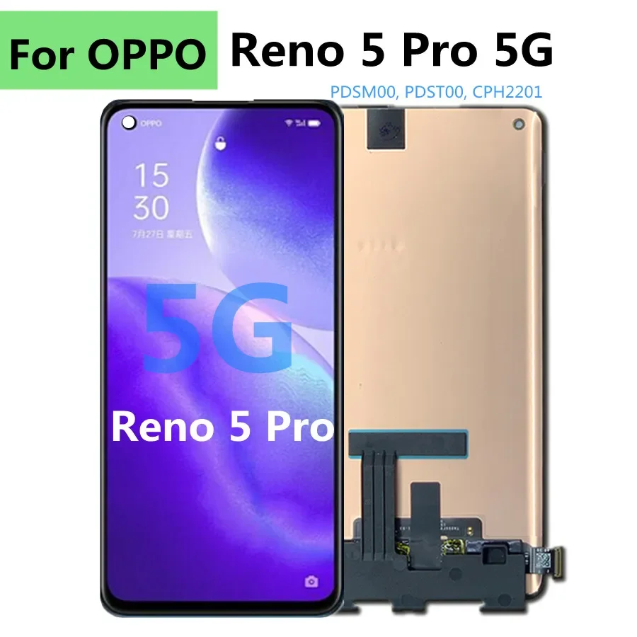 6,55 "AMOLED для Oppo Reno5 Pro ЖК-экран + дигитайзер сенсорной панели для Reno 5 Pro 5G PDSM00 PDST00 CPH2201 Дисплей
6,55 "AMOLED для Oppo Reno5 Pro ЖК-экран + дигитайзер сенсорной панели для Reno 5 Pro 5G PDSM00 PDST00 CPH2201 Дисплей