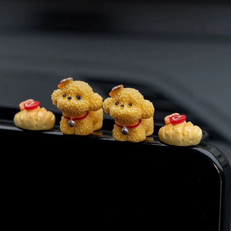 Creative Simulation Puppy Bread Car Decoration Auto Center Console Cute Animal Ornaments Gadget for Women Car Screen Accessories
Creative Simulation Puppy Bread Car Decoration Auto Center Console Cute Animal Ornaments Gadget for Women Car Screen Accessories