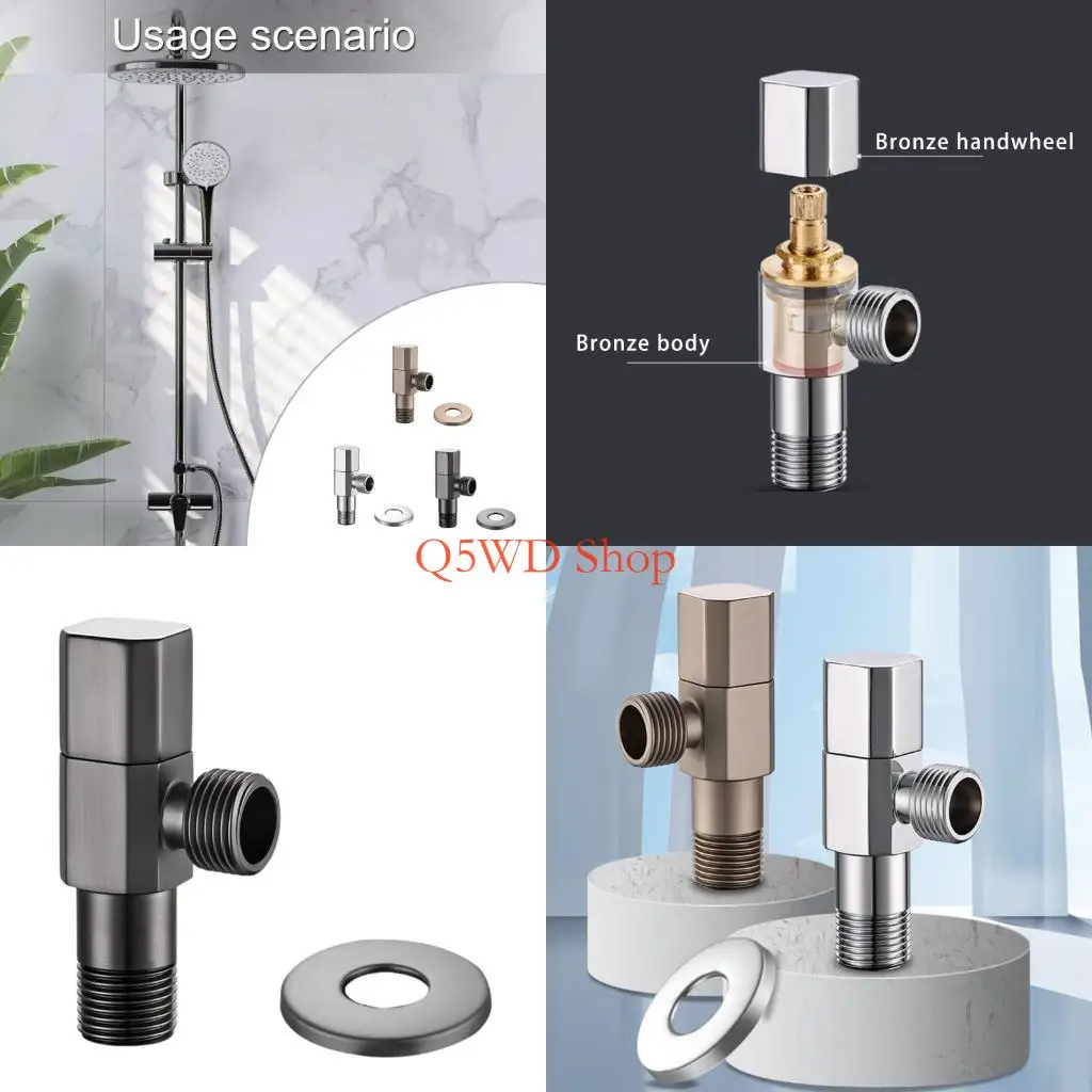 Q5WD High Flows Valves 1/2" Water Flows Control Valves Water Pipe Switches Hot/Cold Water Shut Down Valves Restrictor
Q5WD High Flows Valves 1/2" Water Flows Control Valves Water Pipe Switches Hot/Cold Water Shut Down Valves Restrictor