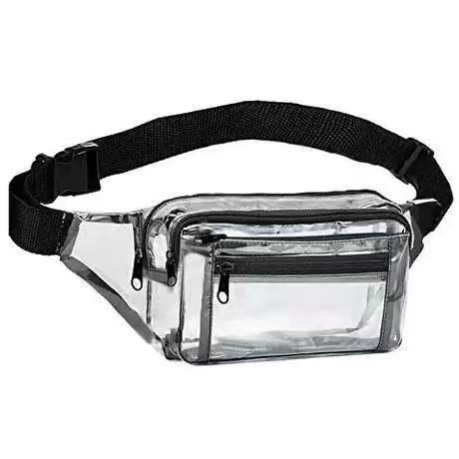 【New Arrival】Clear Fanny Pack, Stadium Approved Transparent Waist Bag with Adjustable Strap for Concerts, Sports & Travel
【New Arrival】Clear Fanny Pack, Stadium Approved Transparent Waist Bag with Adjustable Strap for Concerts, Sports & Travel