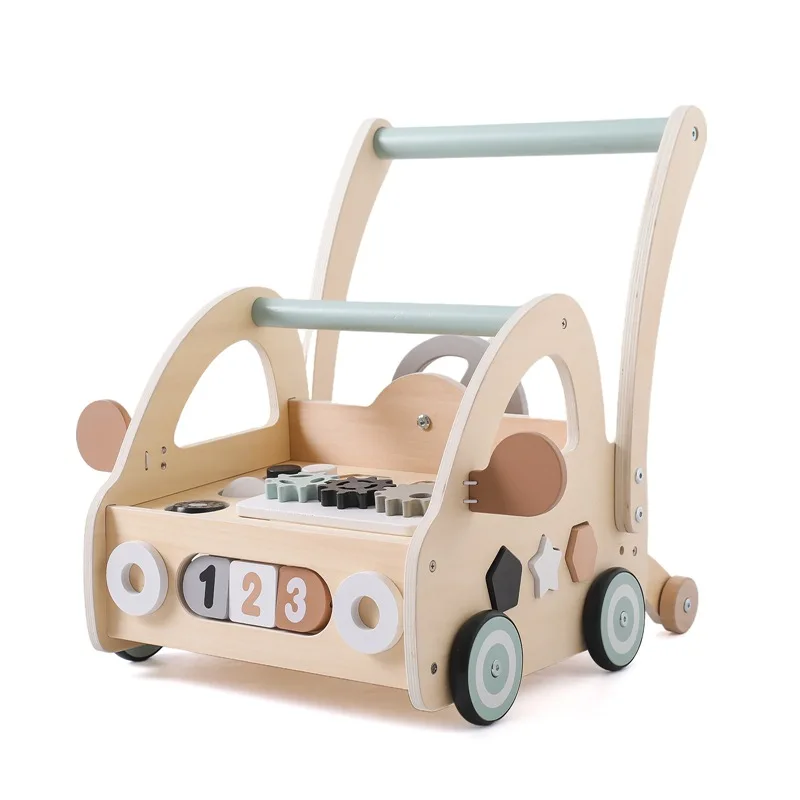Children's Wooden Walker Anti-Tip Shape Sorting Early Learning Toy
Children's Wooden Walker Anti-Tip Shape Sorting Early Learning Toy