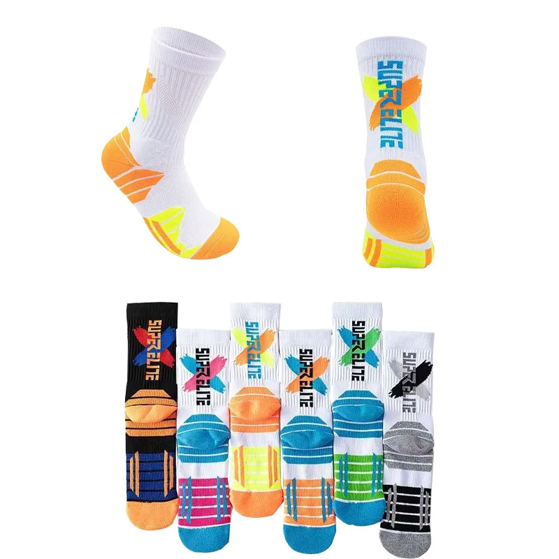 1 pair of professional basketball socks, mid tube practical towel bottom, wear-resistant, breathable, anti slip sports socks
1 pair of professional basketball socks, mid tube practical towel bottom, wear-resistant, breathable, anti slip sports socks